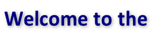 Welcome to the